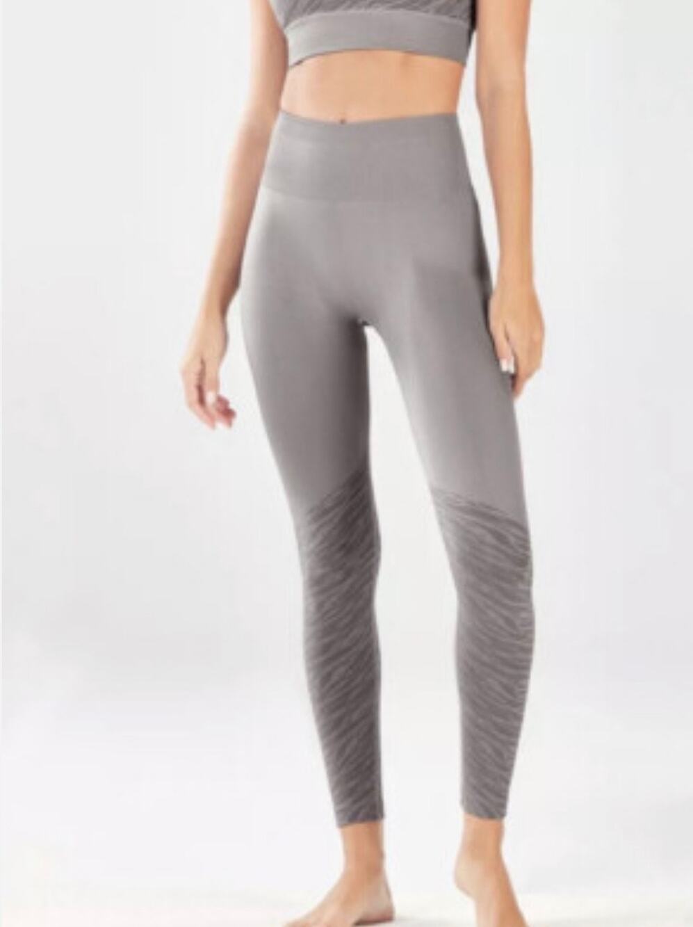 Fabletics Seamless Zebra high waist leggings Activewear Athleisure Size Large